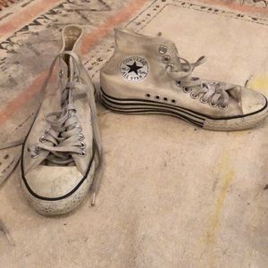 White high top converse